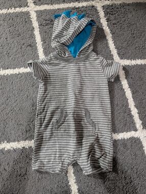One Piece Dinosaur Romper 24m